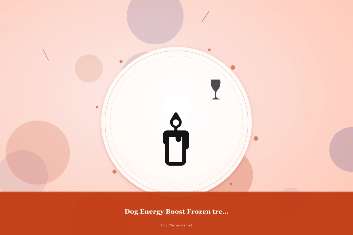 Why This Dog Energy Boost Frozen treat Recipe Works