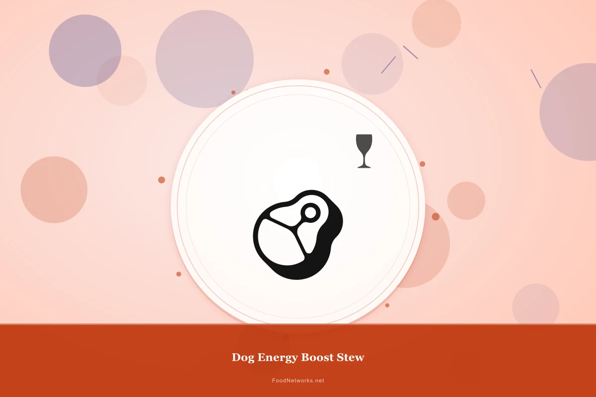 Why This Dog Energy Boost Stew Recipe Works