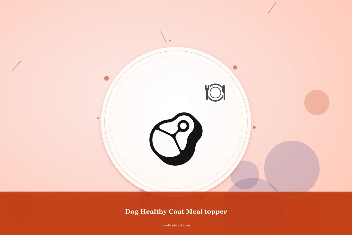 Why This Dog Healthy Coat Meal topper Recipe Works