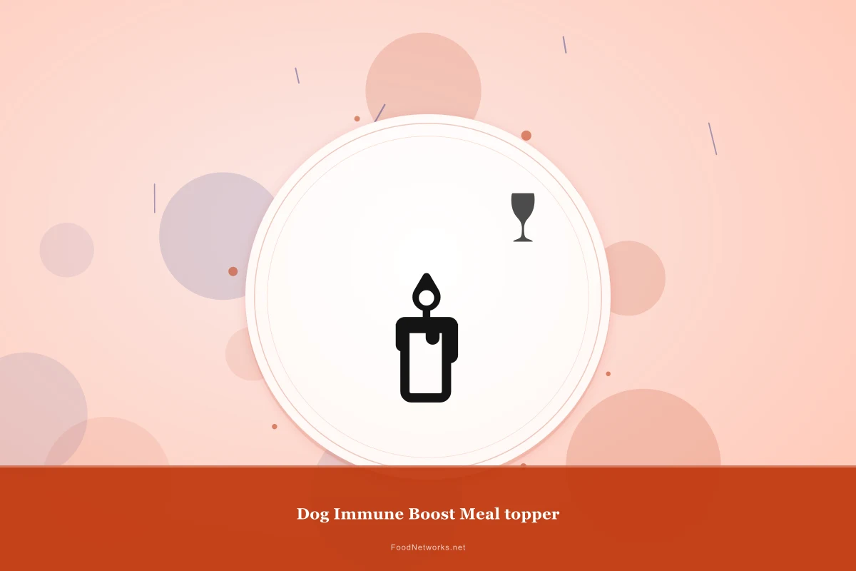 Why This Dog Immune Boost Meal topper Recipe Works