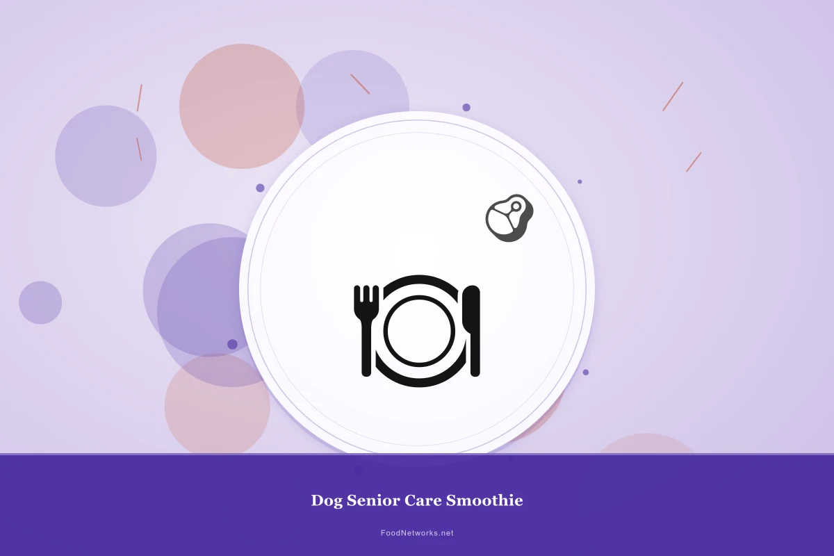 Why This Dog Senior Care Smoothie Recipe Works