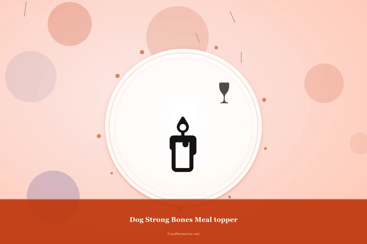 Why This Dog Strong Bones Meal topper Recipe Works