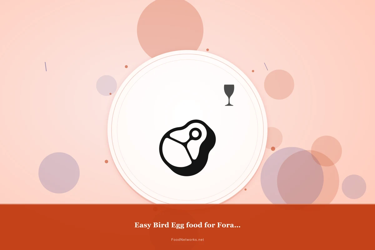 Why This Easy Bird Egg food for Foraging enrichment Recipe Works