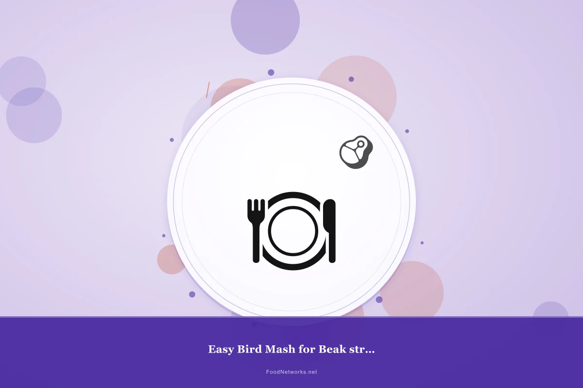 Why This Easy Bird Mash for Beak strength Recipe Works