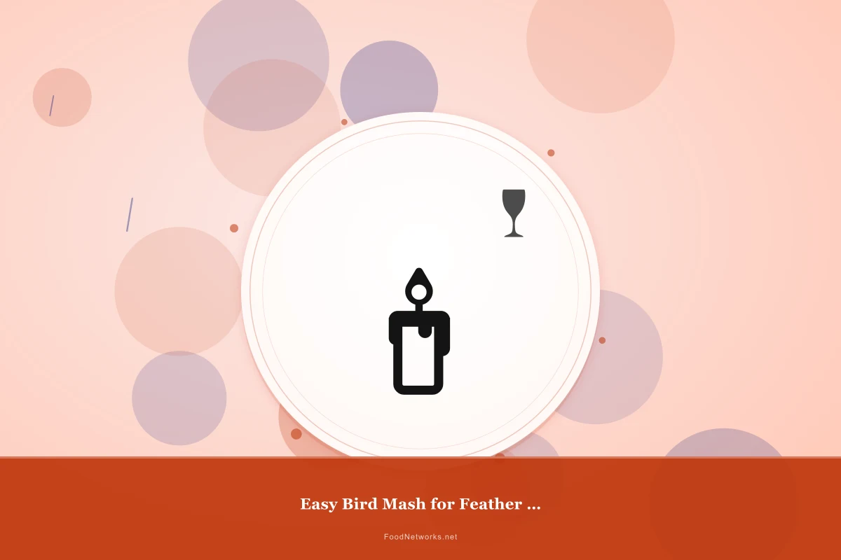 Why This Easy Bird Mash for Feather health Recipe Works