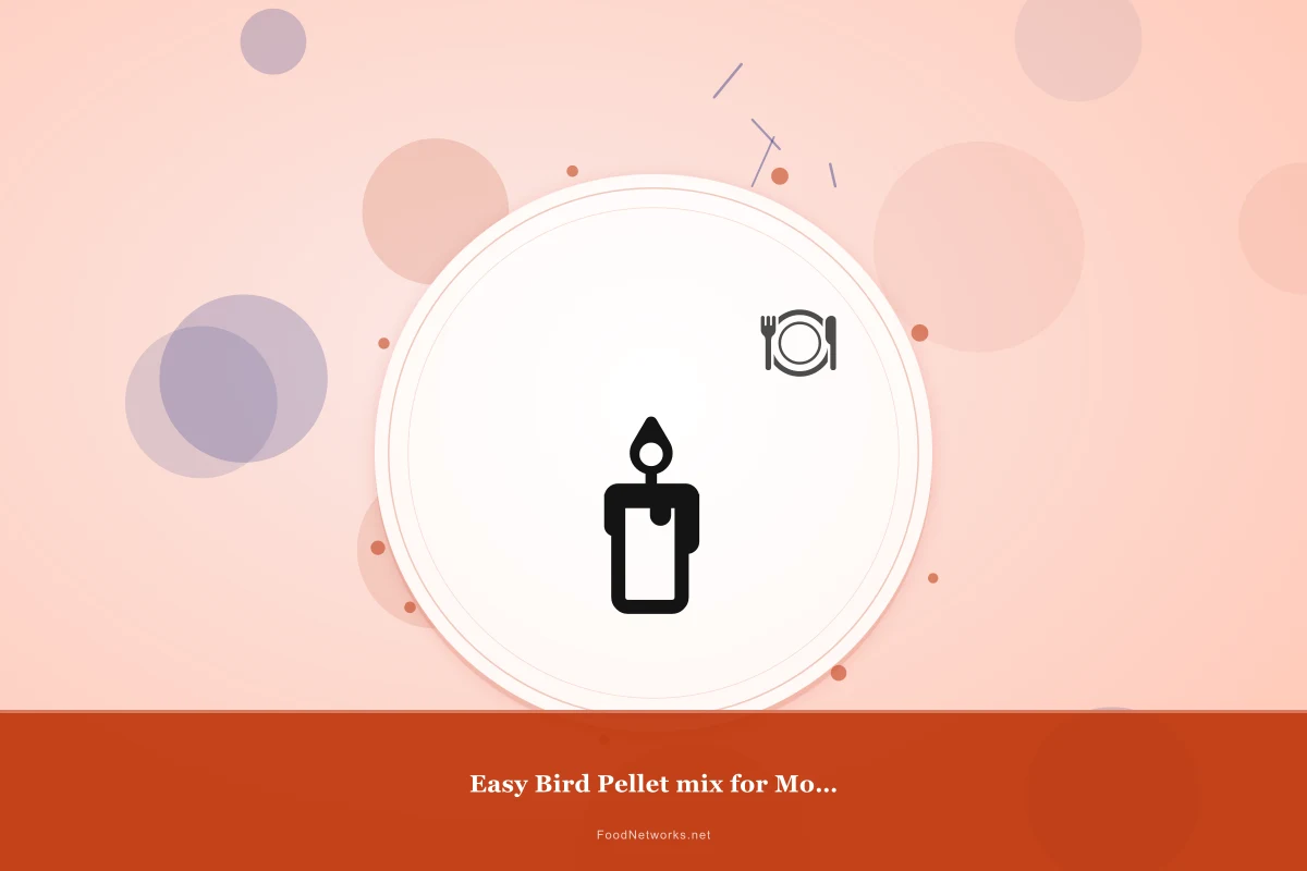 Why This Easy Bird Pellet mix for Molting support Recipe Works