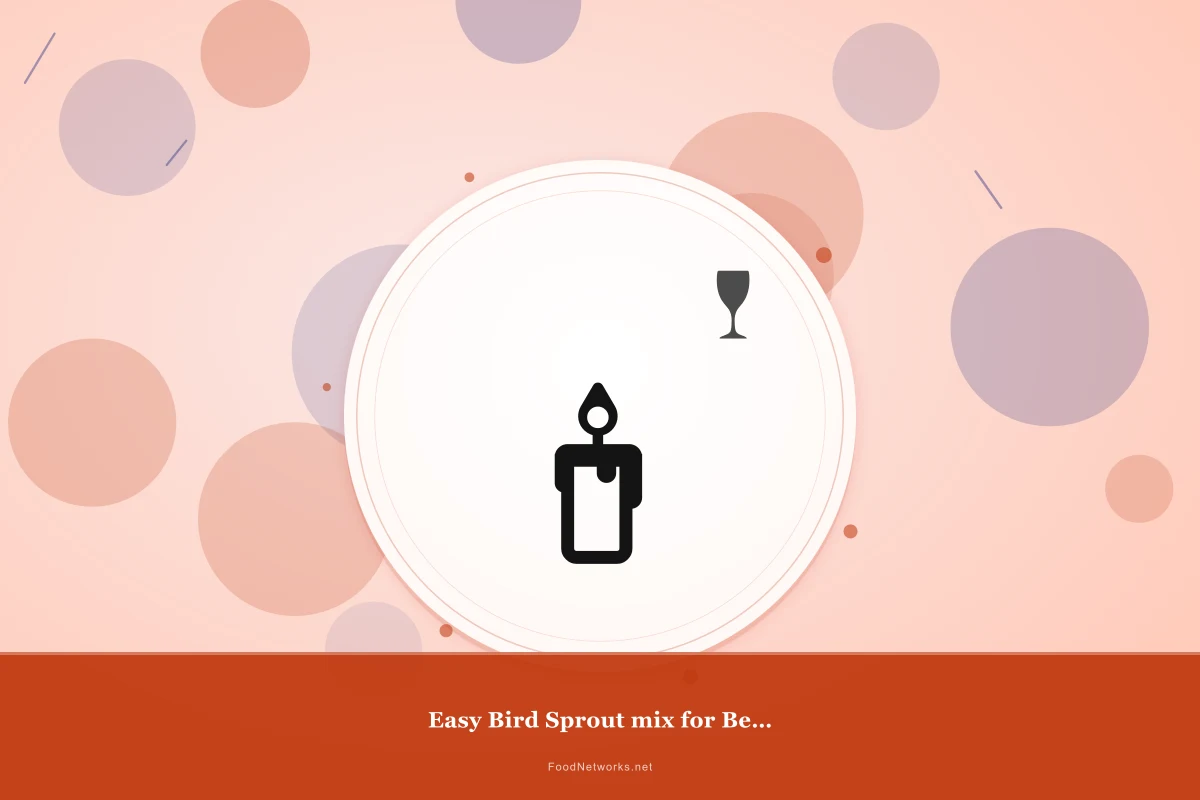 Why This Easy Bird Sprout mix for Beak strength Recipe Works