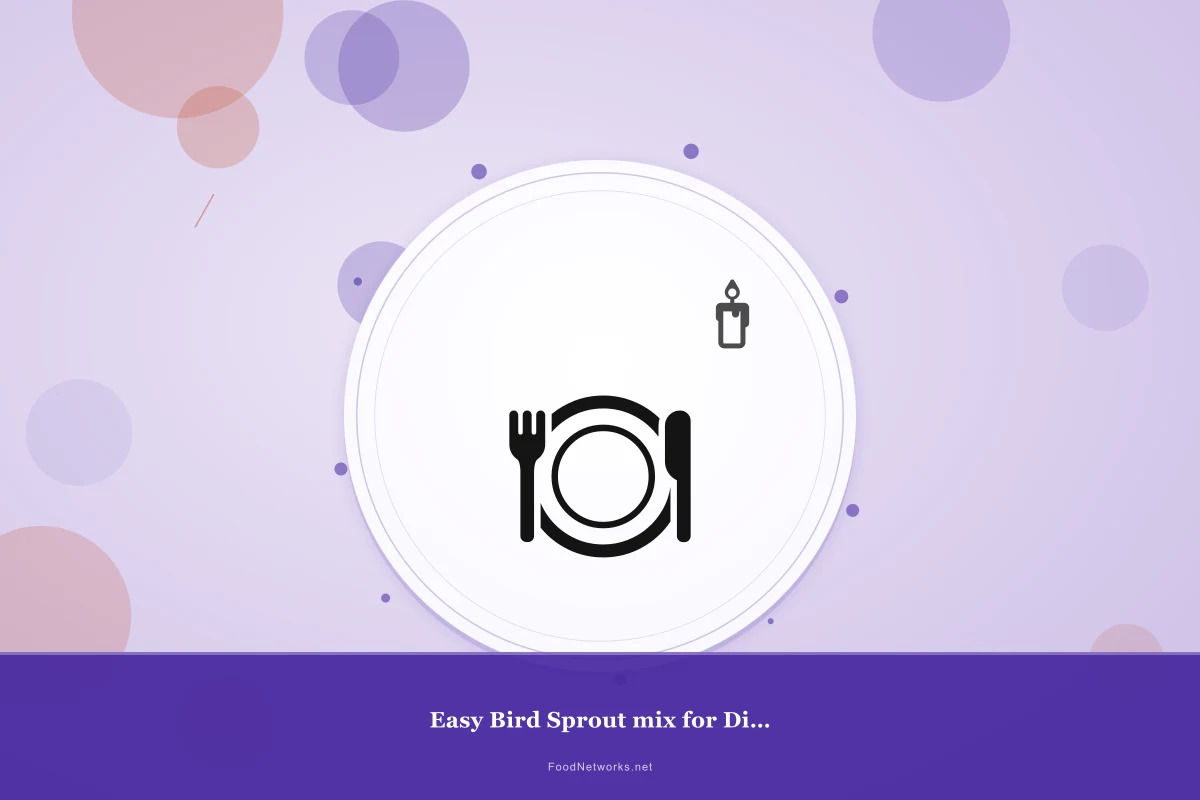 Why This Easy Bird Sprout mix for Digestion Recipe Works