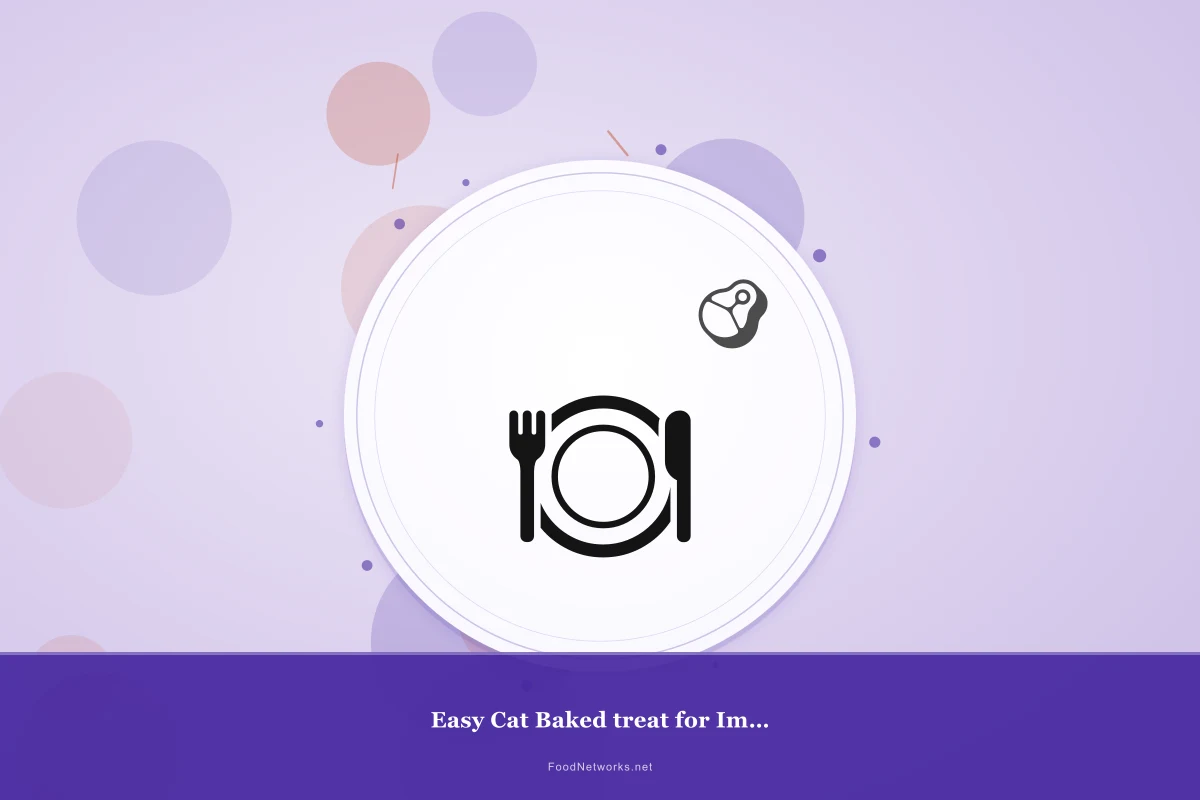Why This Easy Cat Baked treat for Immune boost Recipe Works