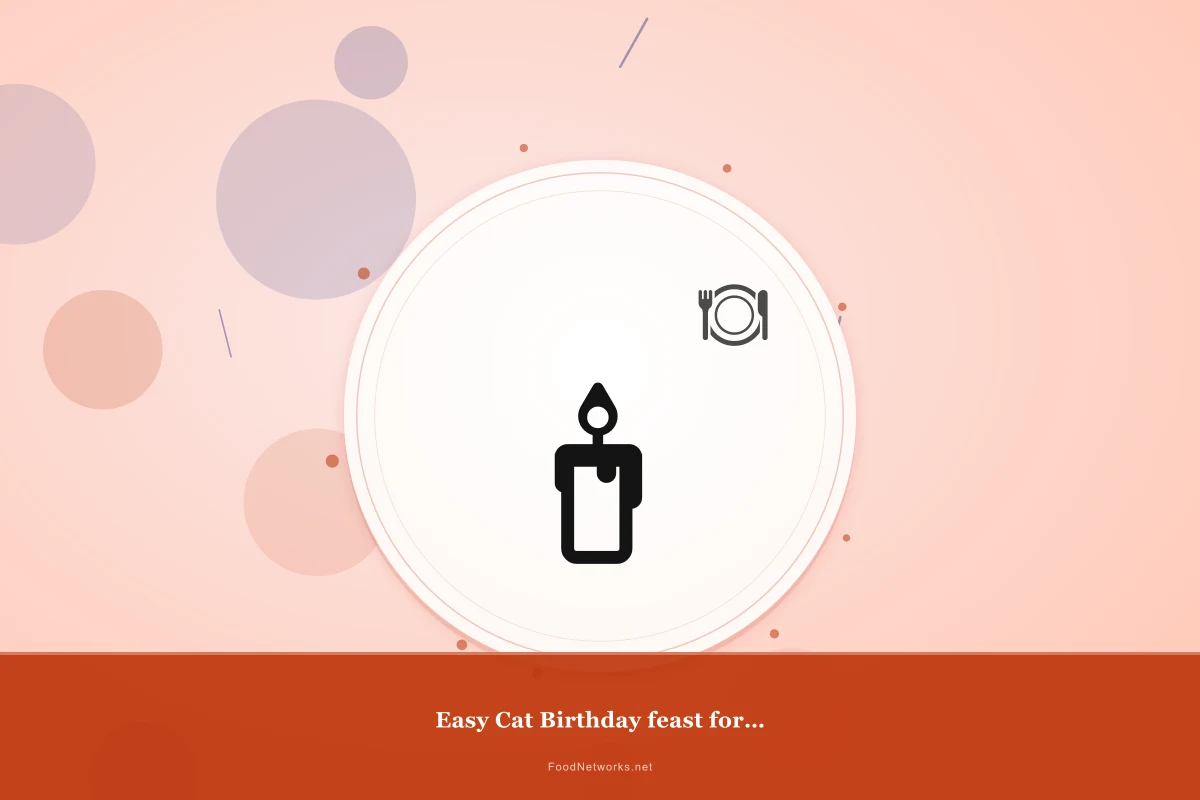 Why This Easy Cat Birthday feast for Immune boost Recipe Works
