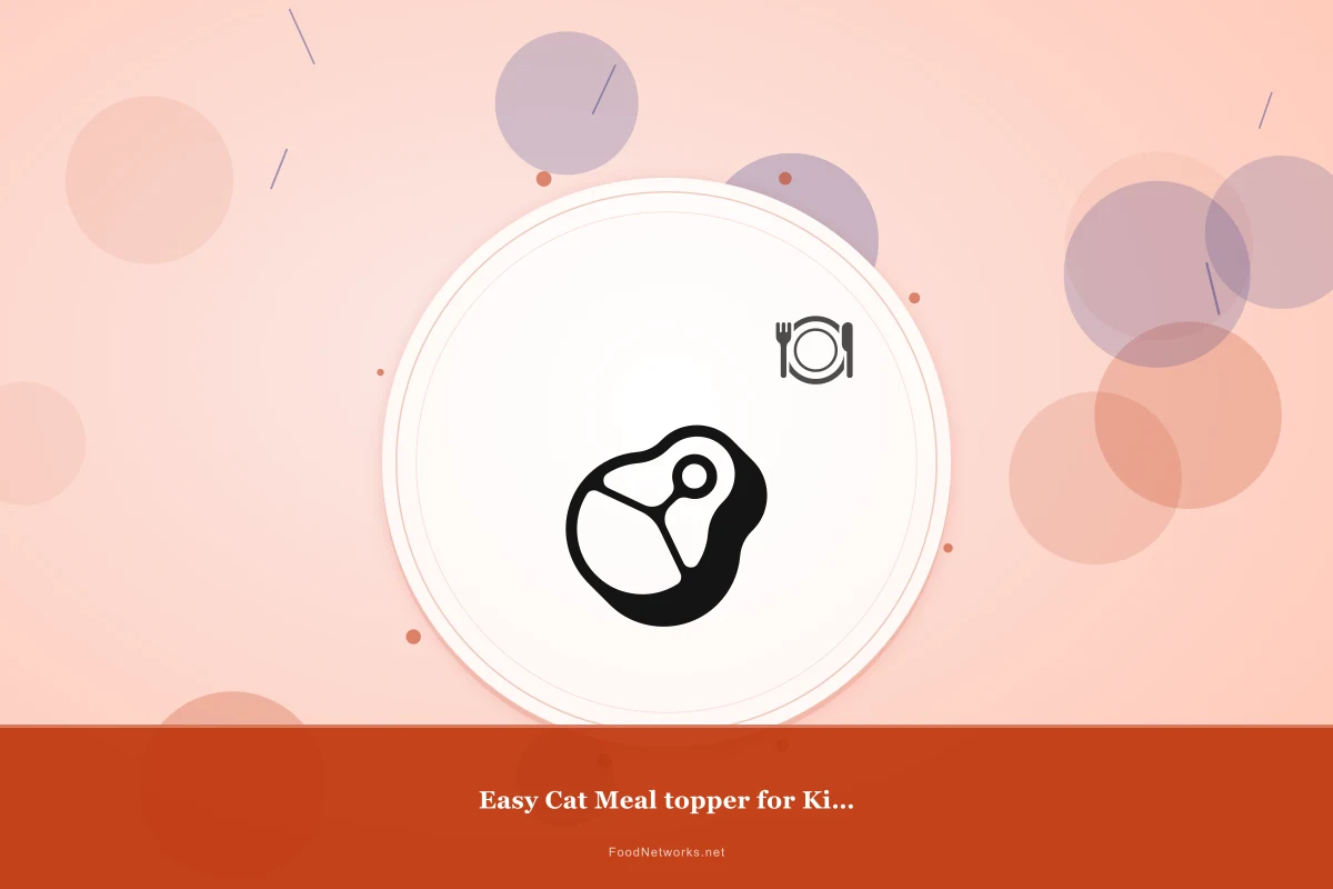 Why This Easy Cat Meal topper for Kidney support Recipe Works