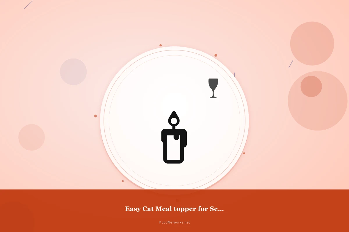 Why This Easy Cat Meal topper for Senior care Recipe Works