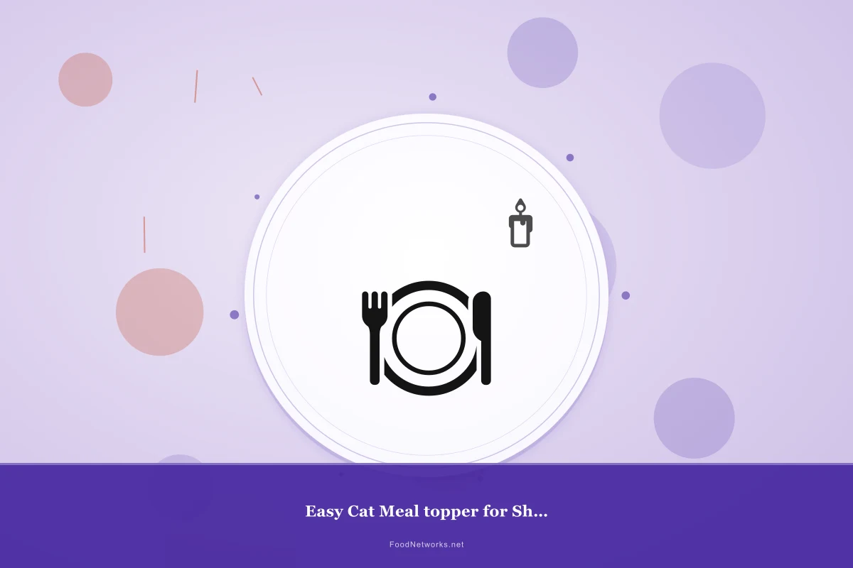 Why This Easy Cat Meal topper for Shiny coat Recipe Works