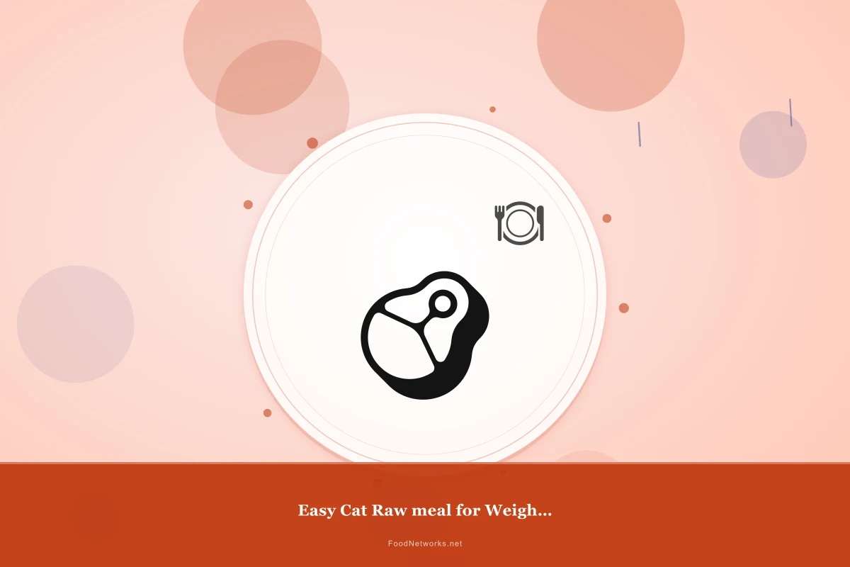 Why This Easy Cat Raw meal for Weight management Recipe Works