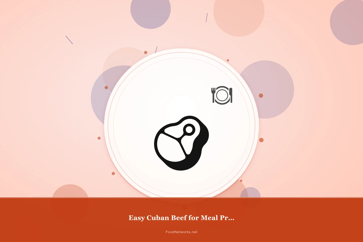 Why This Easy Cuban Beef for Meal Prep Recipe Works