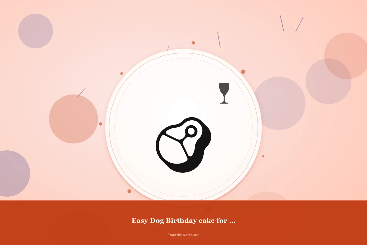 Why This Easy Dog Birthday cake for Energy boost Recipe Works