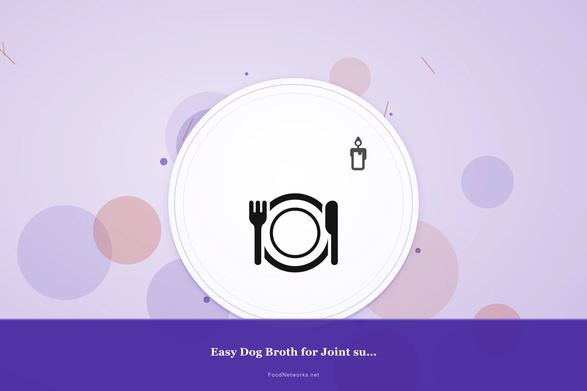 Why This Easy Dog Broth for Joint support Recipe Works