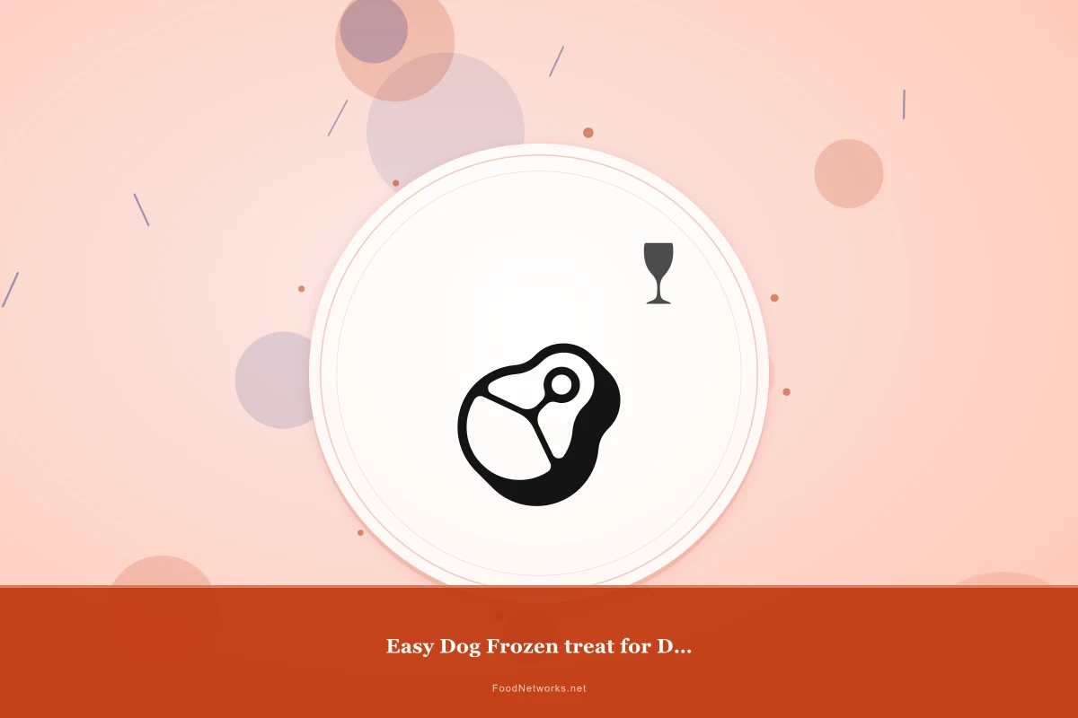 Why This Easy Dog Frozen treat for Dental health Recipe Works
