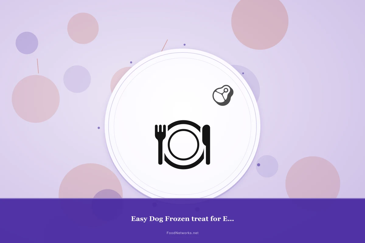 Why This Easy Dog Frozen treat for Energy boost Recipe Works