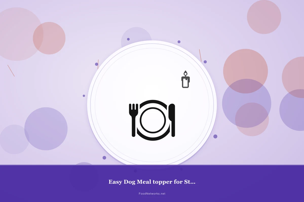 Why This Easy Dog Meal topper for Strong bones Recipe Works