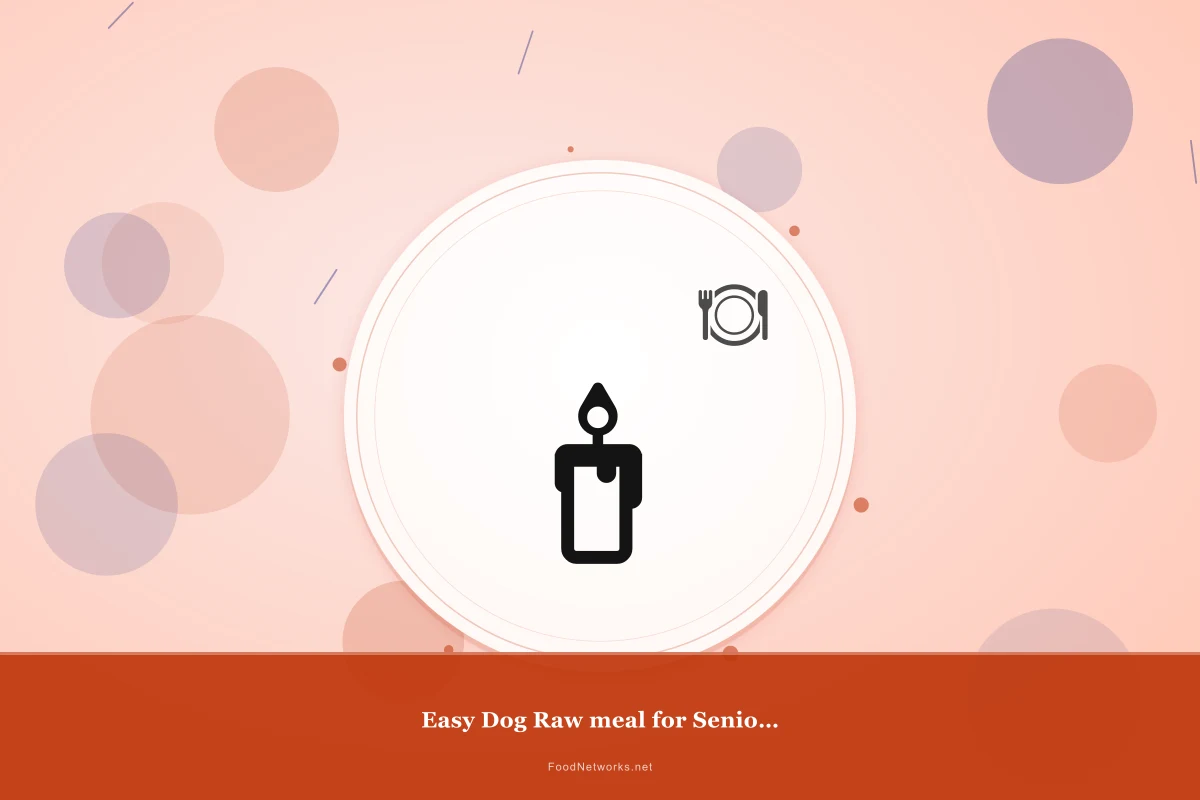 Why This Easy Dog Raw meal for Senior care Recipe Works