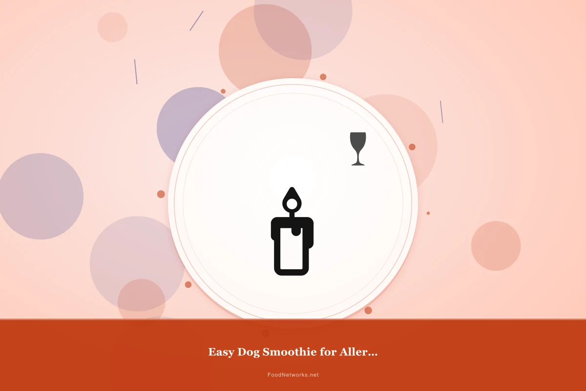 Why This Easy Dog Smoothie for Allergy relief Recipe Works