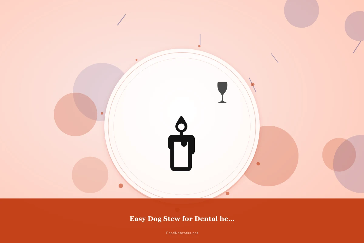 Why This Easy Dog Stew for Dental health Recipe Works