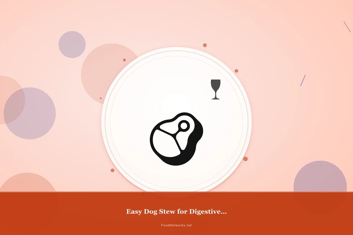 Why This Easy Dog Stew for Digestive health Recipe Works