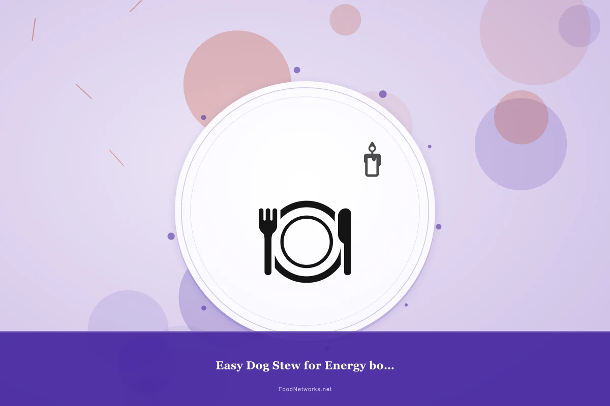 Why This Easy Dog Stew for Energy boost Recipe Works