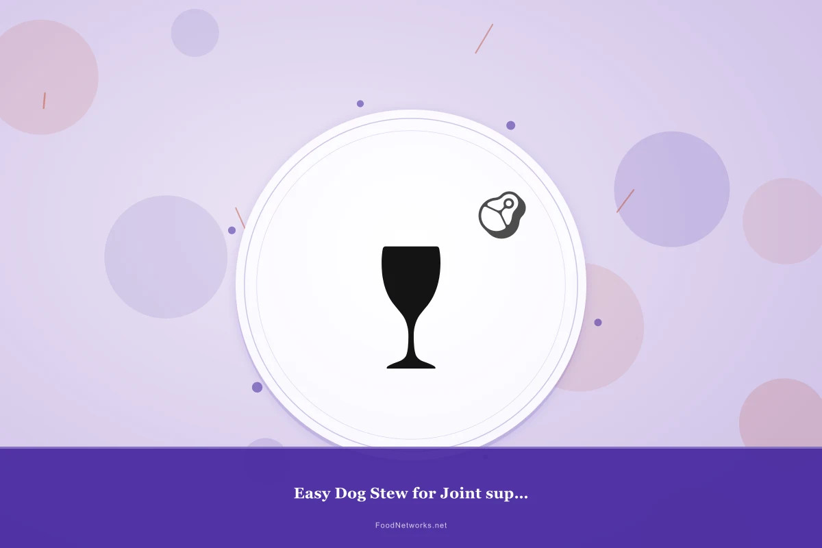 Why This Easy Dog Stew for Joint support Recipe Works