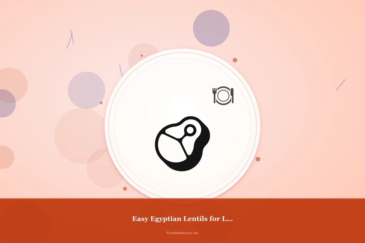 Why This Easy Egyptian Lentils for Lunch Recipe Works
