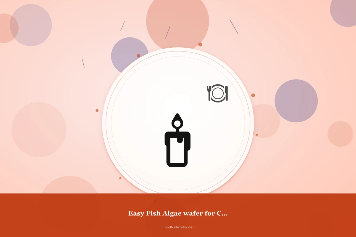 Why This Easy Fish Algae wafer for Color enhancement Recipe Works