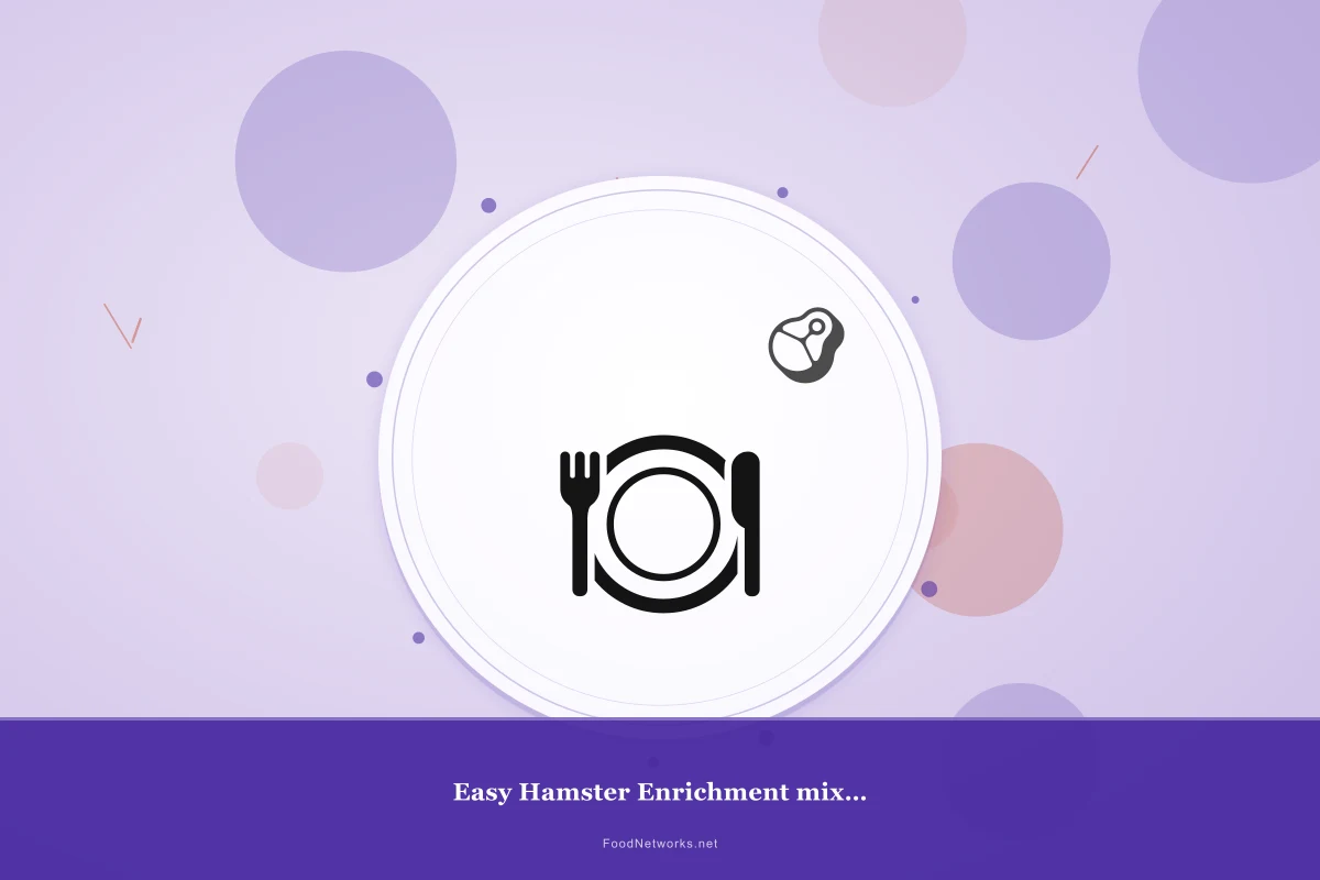 Why This Easy Hamster Enrichment mix for Dental health Recipe Works