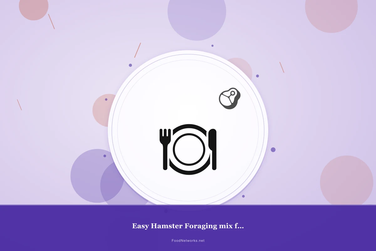 Why This Easy Hamster Foraging mix for Dental health Recipe Works