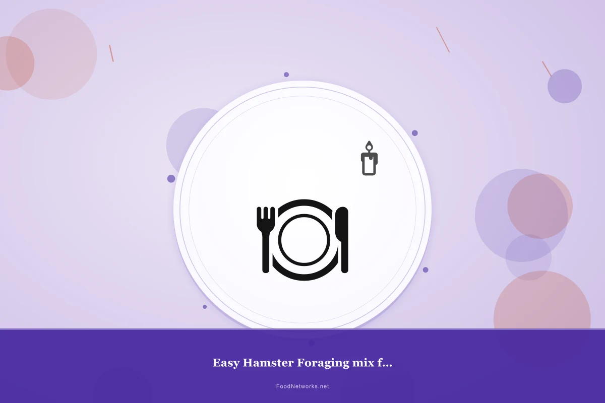 Why This Easy Hamster Foraging mix for Digestive health Recipe Works