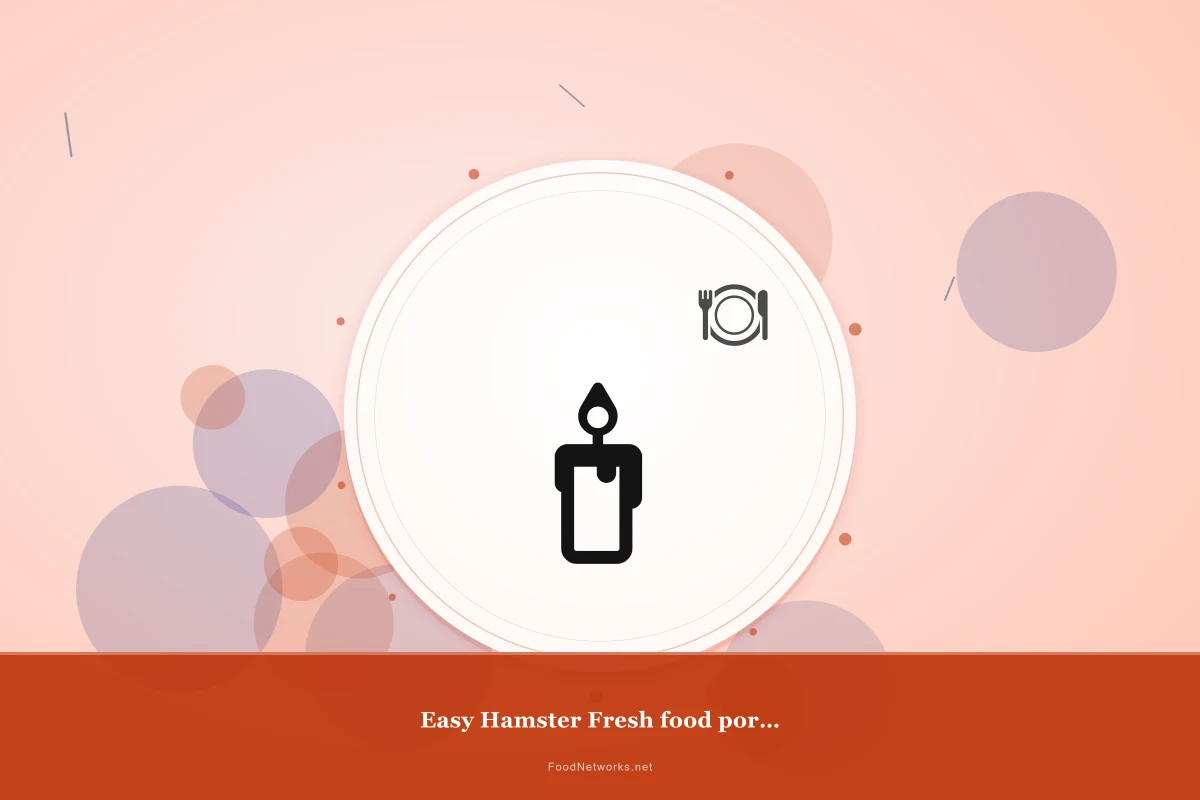 Why This Easy Hamster Fresh food portion for Natural foraging Recipe Works