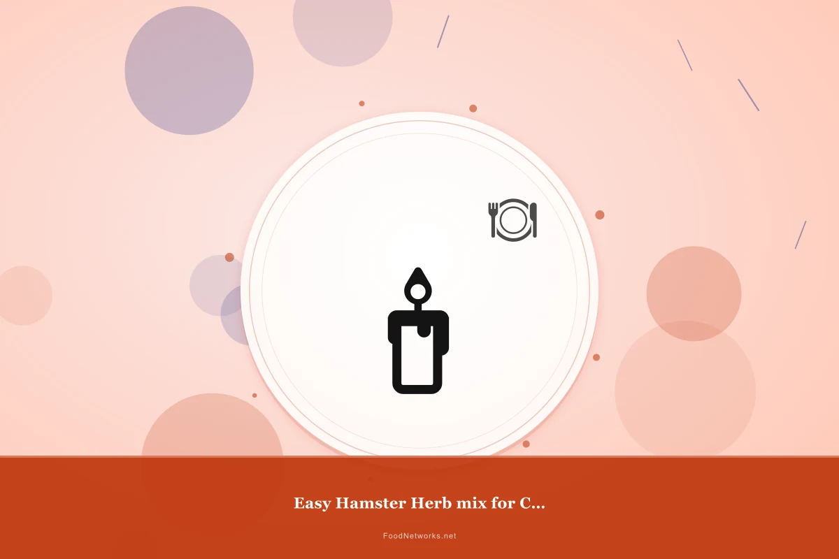 Why This Easy Hamster Herb mix for Coat health Recipe Works