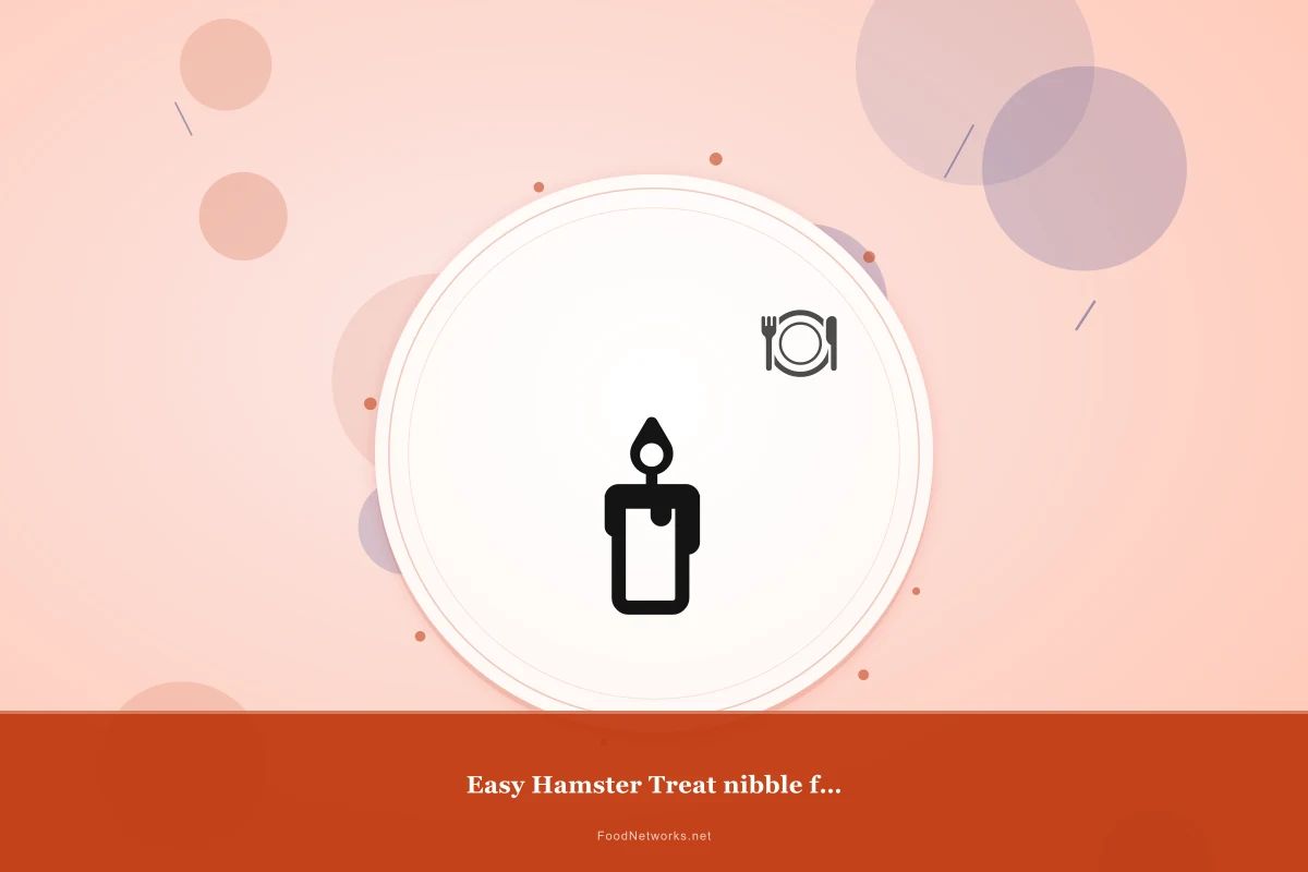 Why This Easy Hamster Treat nibble for Enrichment Recipe Works
