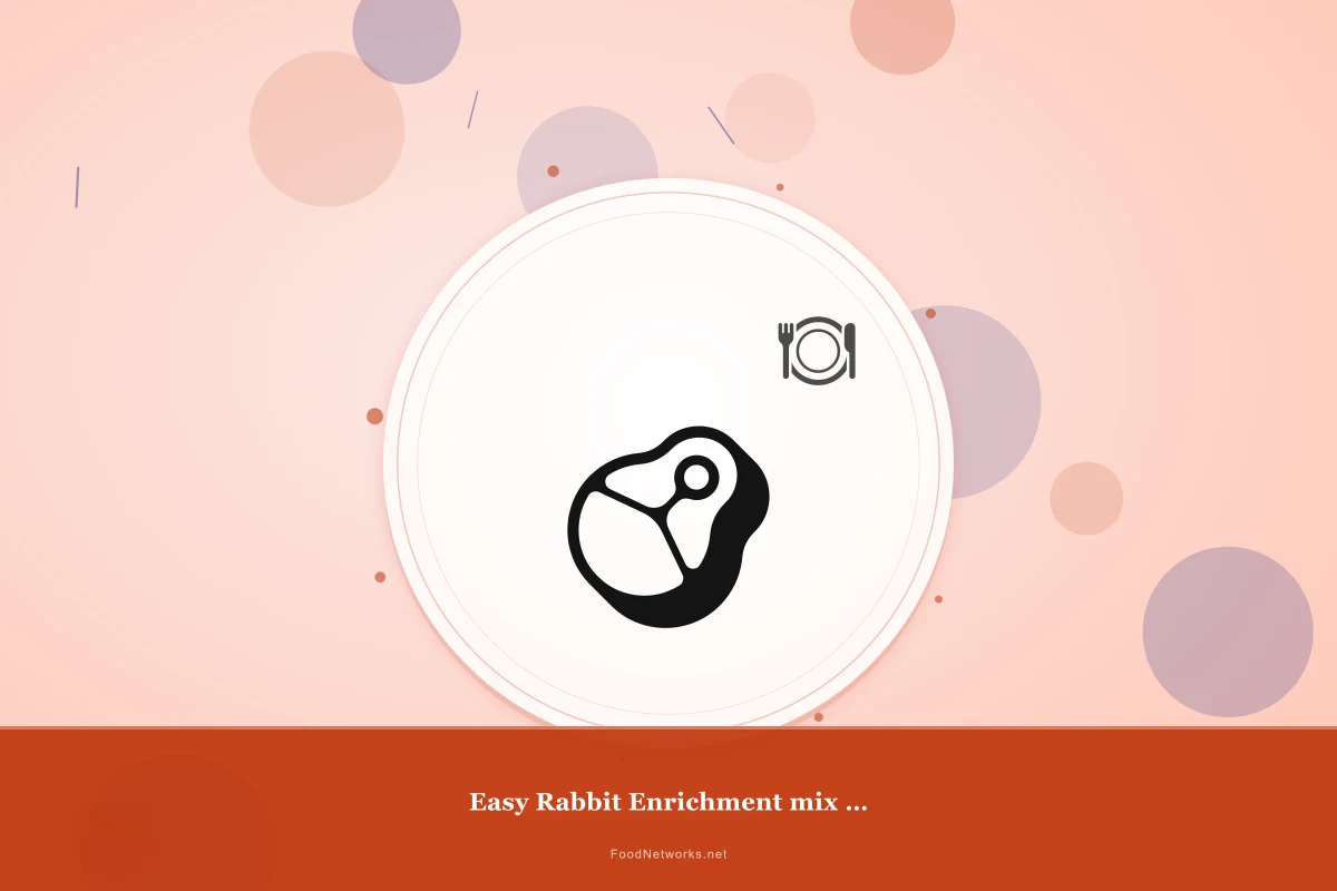 Why This Easy Rabbit Enrichment mix for Hydration Recipe Works