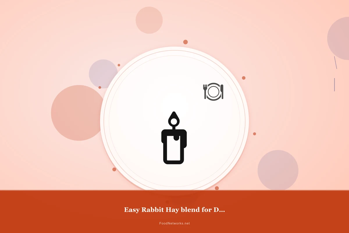 Why This Easy Rabbit Hay blend for Dental health (hay) Recipe Works