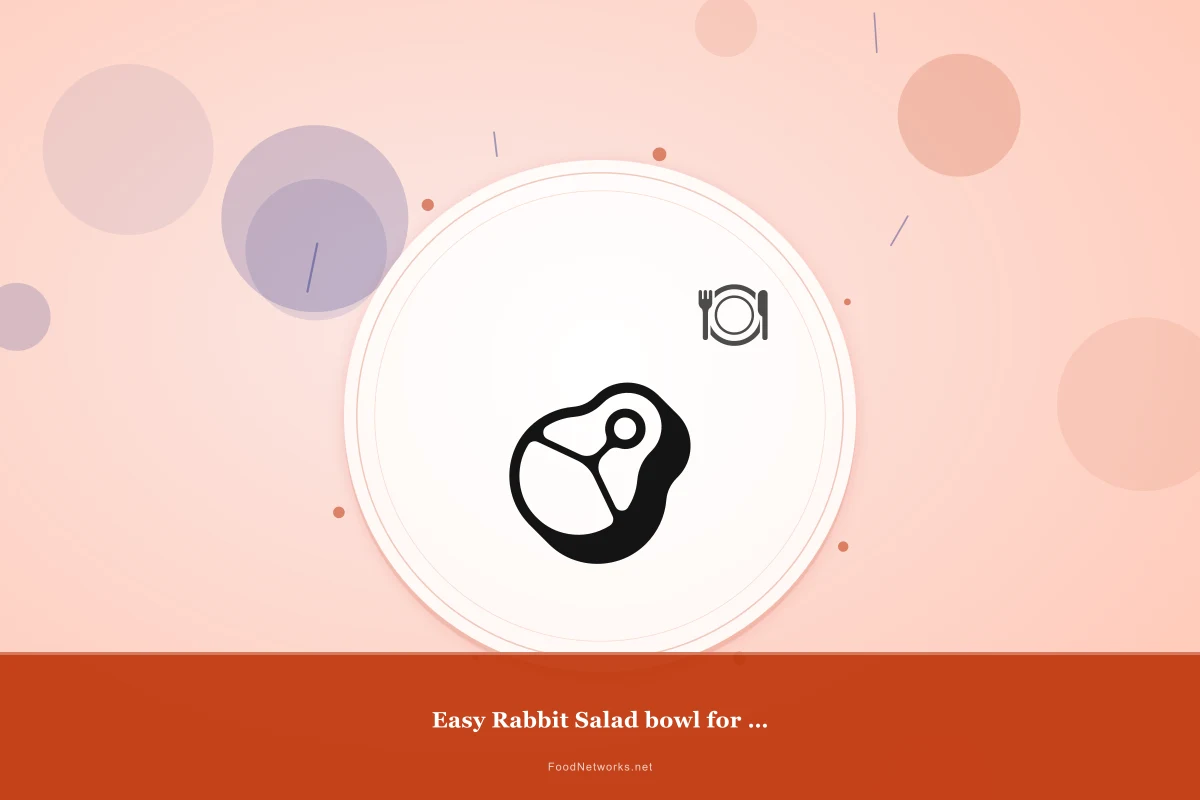 Why This Easy Rabbit Salad bowl for Dental health (hay) Recipe Works