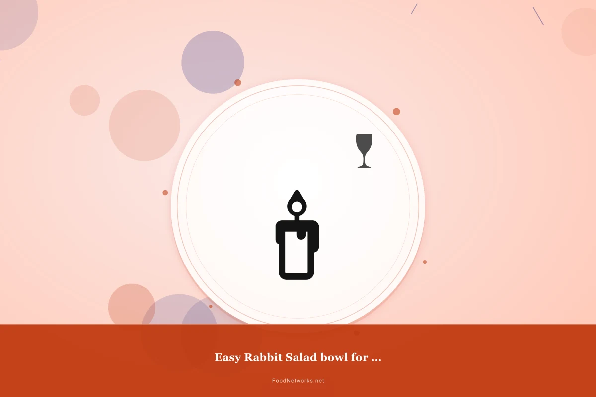 Why This Easy Rabbit Salad bowl for Gut motility Recipe Works
