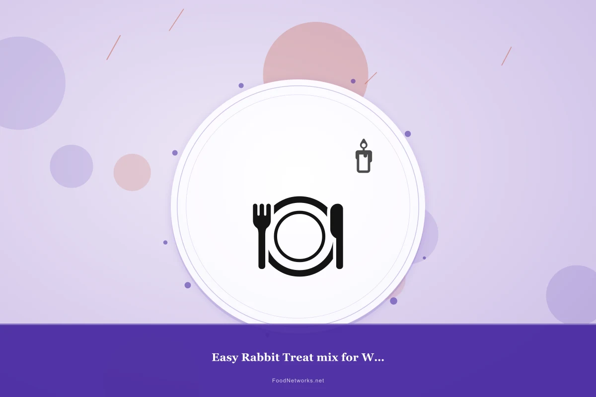 Why This Easy Rabbit Treat mix for Weight management Recipe Works