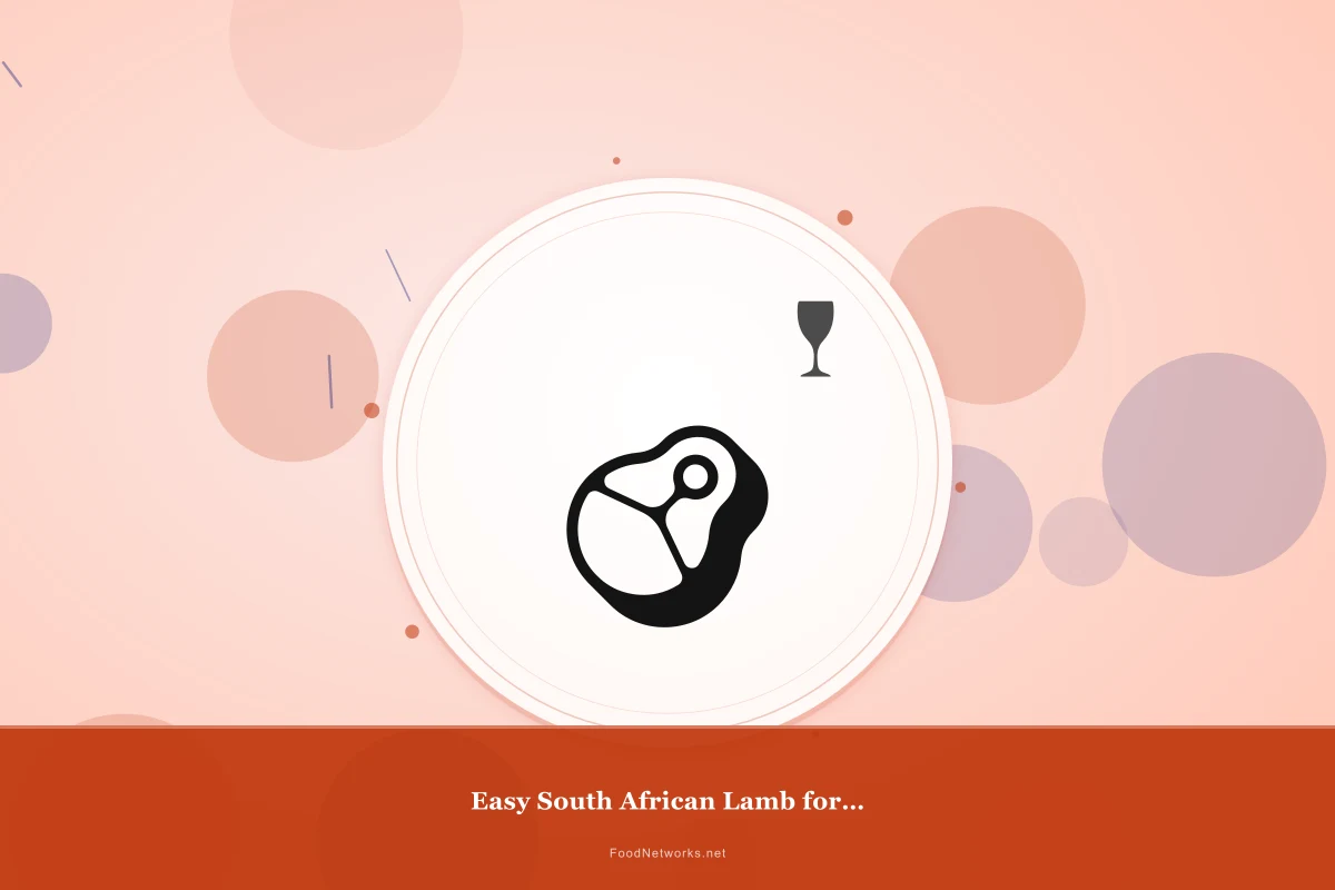 Why This Easy South African Lamb for Lunch Recipe Works