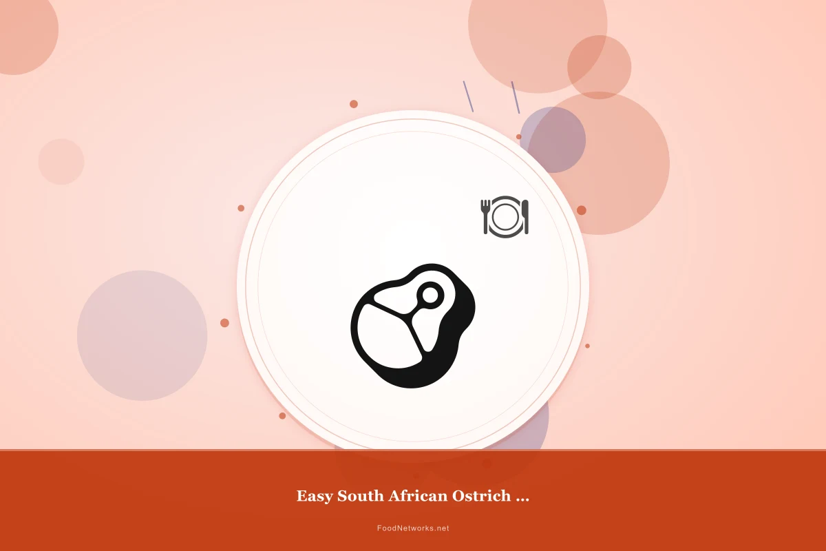 Why This Easy South African Ostrich for Lunch Recipe Works
