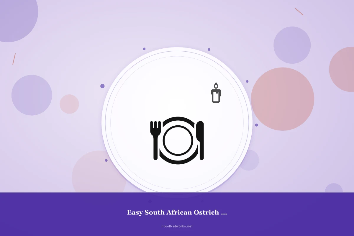 Why This Easy South African Ostrich for Meal Prep Recipe Works