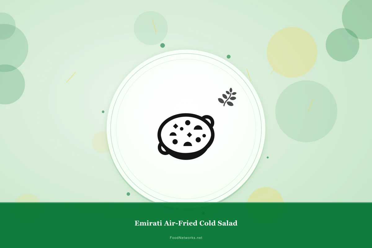 Why This Emirati Air-Fried Cold Salad Recipe Works