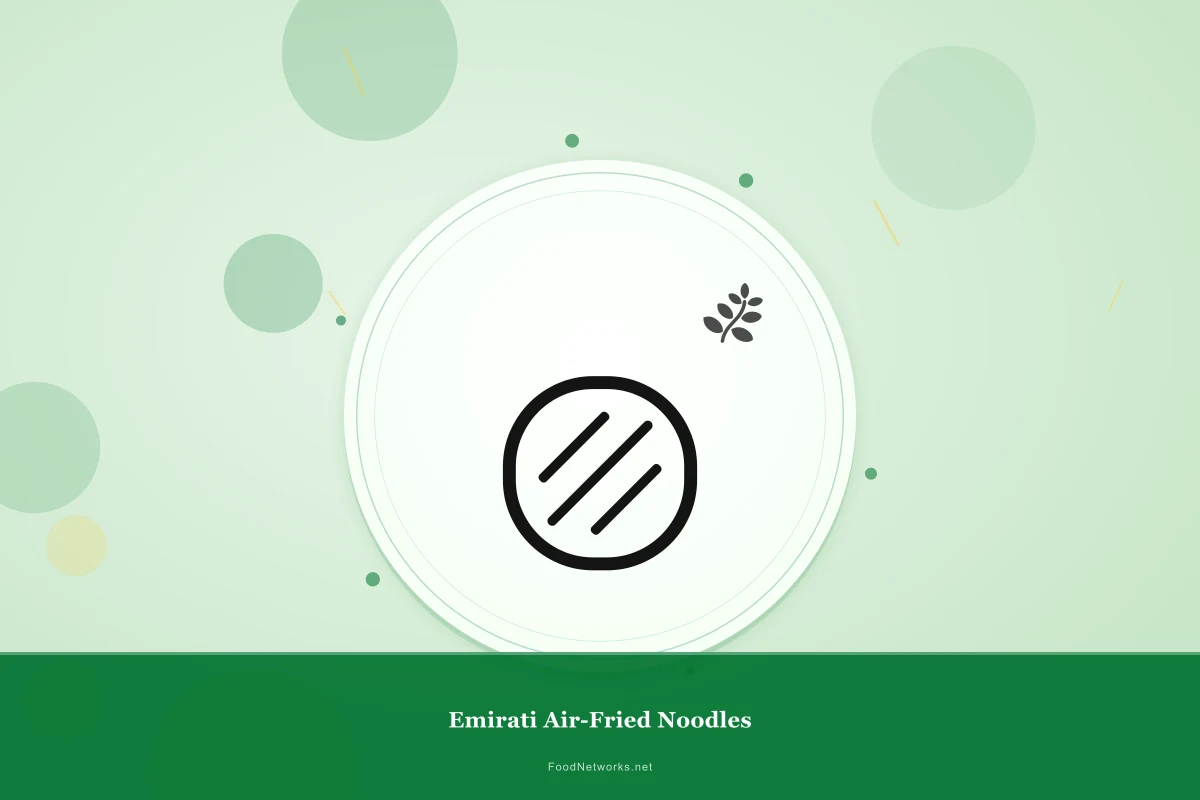 Why This Emirati Air-Fried Noodles Recipe Works