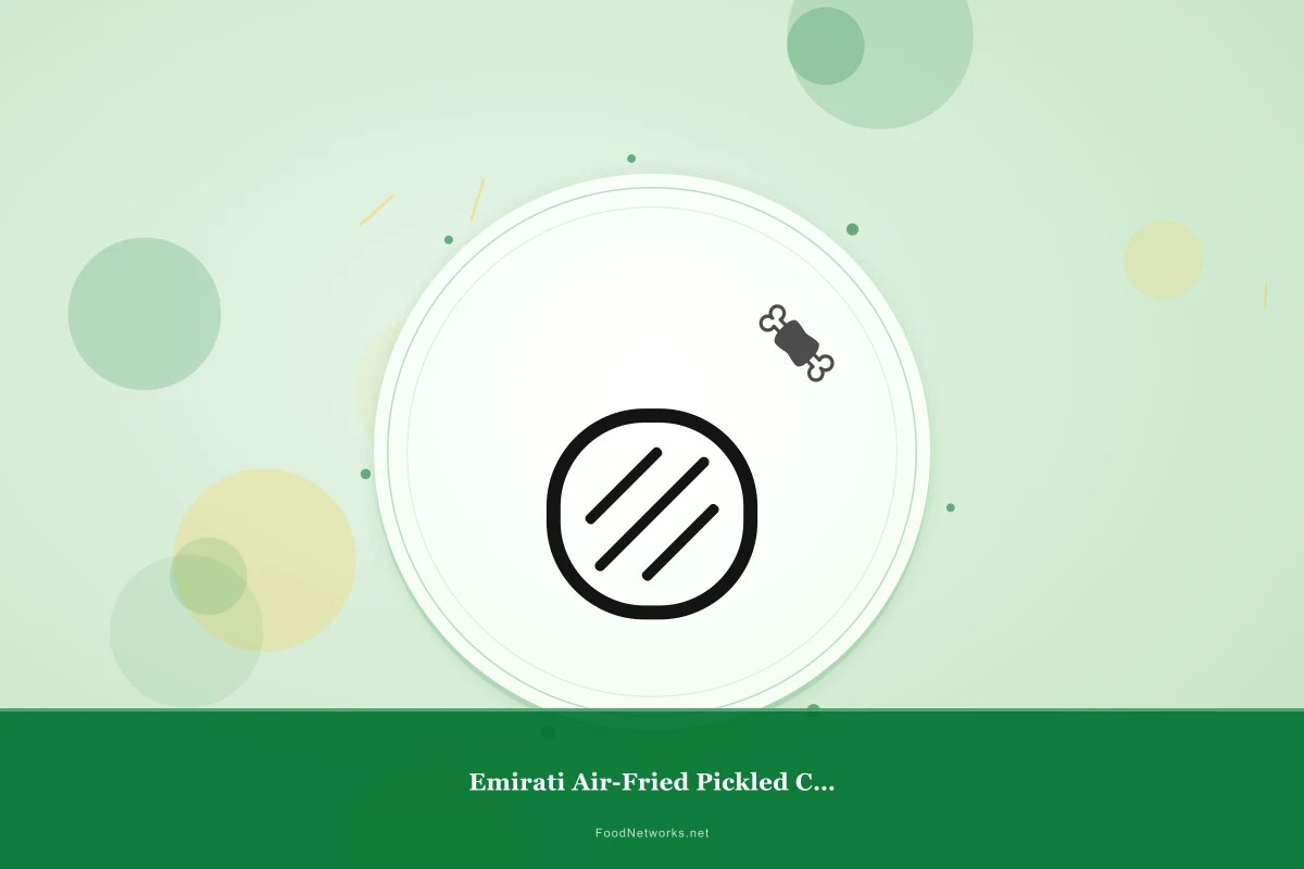 Why This Emirati Air-Fried Pickled Condiment Recipe Works