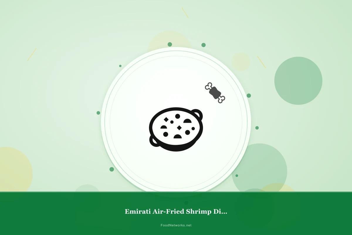 Why This Emirati Air-Fried Shrimp Dish Recipe Works
